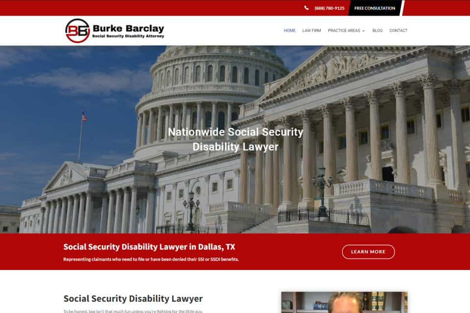 Burke Barclay Social Security Disability Lawyer by Dugout Sports