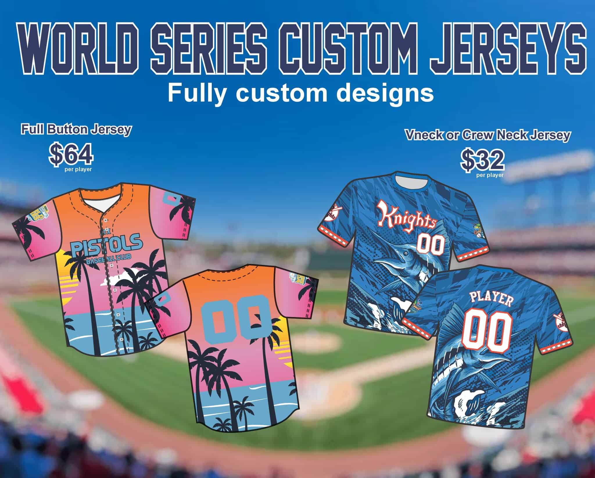 Custom World Series Package Custom World Series Package