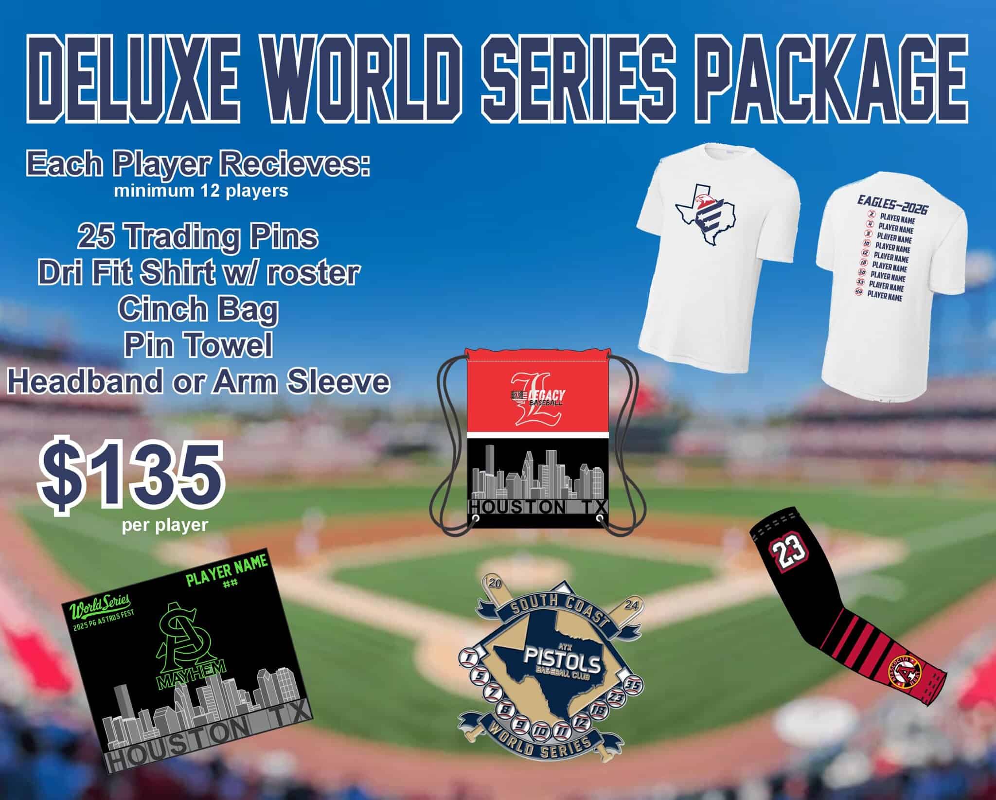 Deluxe World Series Package Deluxe World Series Package